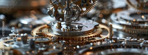 Intricate assembly of precision instruments