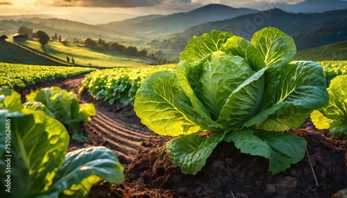 growing Lettuce In the garden