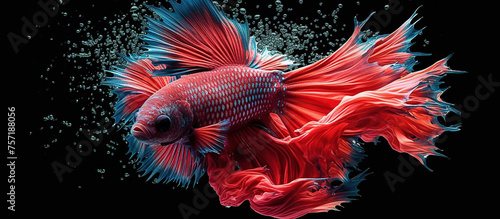 Siamese fighting fish Generative AI