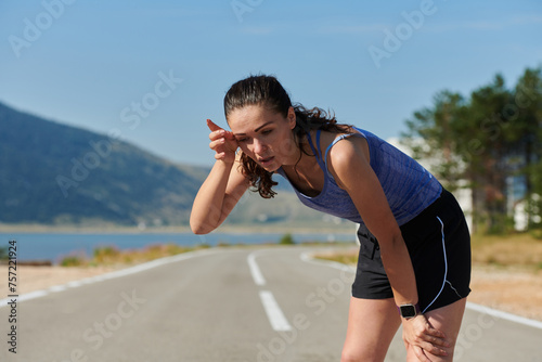  Close-Up Portrait of Determined Athlete Resting After Intense Workout