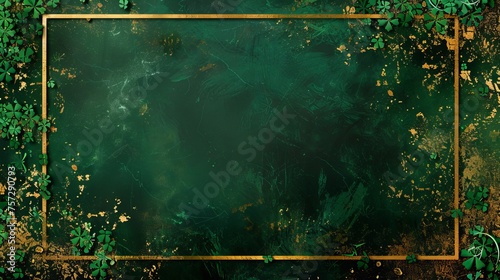 Saint Patrick's day abstract background