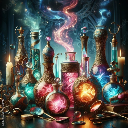 Enchanted Visions: Secrets of the Alchemist's Brew