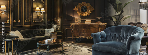 Vintage Glamour where timeless pieces and opulent details reign supreme. Discover interior design inspirations that celebrate the beauty of bygone eras