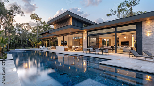 Indoor-outdoor flow, seamless integration, modernist dream, contemporary luxury redefined.