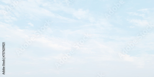 Natural and cloudy fresh blue sky background. Natural sky beautiful blue and white texture background. blue sky with cloud. sky with white clouds as background or texture 