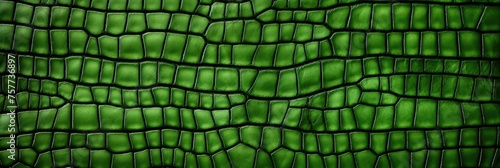Green alligator patterned background