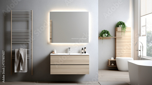 Smart bathroom mirrors for enhanced functionality soli