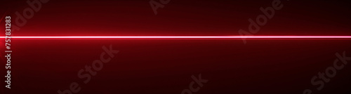 Red Laser Beam on Black. A striking red light flare streaks across a dark expanse, illustrating motion, energy, and high-speed technology.