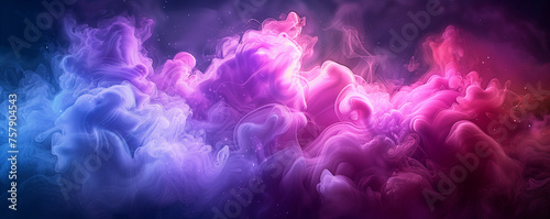 Mesmerizing abstract smoke transitions from purple and blue hues to soft pink tones, creating a captivating background with a dreamy and ethereal atmosphere. 💜💙💖