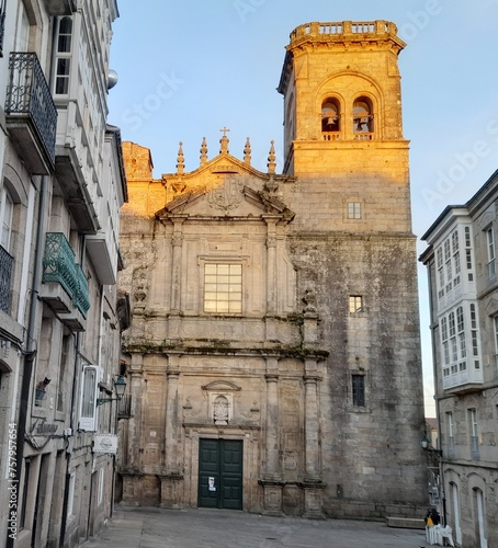 Iglesia de San Agustín en Santiago de Compostela, Galicia