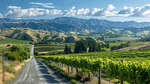 Scenic drive: queenstown to wanaka via crown range, capturing the majestic landscape of rocky mountains and serene grasslands