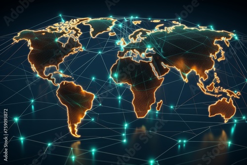 Strengthening global connections through advanced digital communication networks