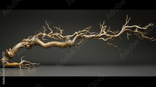 Its slender limbs grip the branch with precision, displaying a remarkable strength and agility.