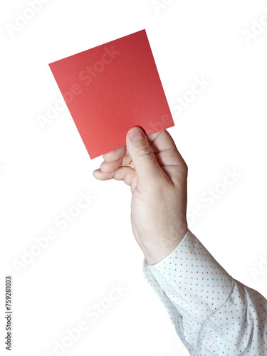 Czerwona kartka - notatka