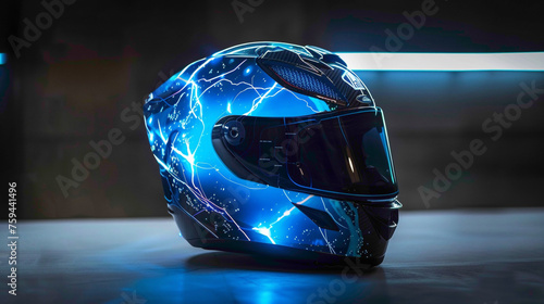 beautiful designed helmet. unique colour design