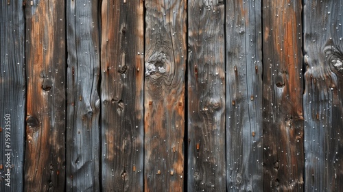 Close-up view showcasing warm-toned wooden planks with visible knots and natural imperfections
