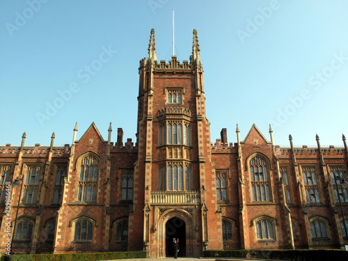 Queen's University of Belfast - Queen's - QUB - Chartered in 1845, opened in 1849 as 'Queen's College, Belfast' - roots going back to 1810 - Belfast city - Northern Ireland - UK