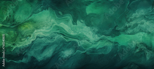 Green marbled background texture
