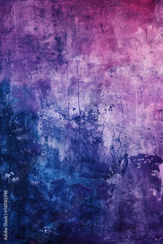 Grunge Background Texture in the Colors Electric Blue, Medium Orchid and Indigo created with Generative AI Technology