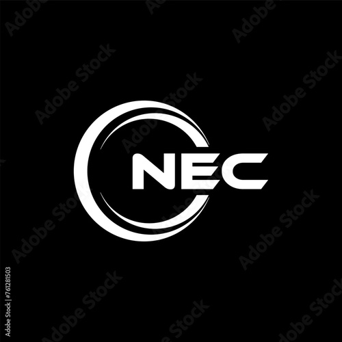 NEC Logo Design, Inspiration for a Unique Identity. Modern Elegance and Creative Design. Watermark Your Success with the Striking this Logo.