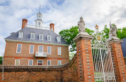 The “Historic Triangle” Historical Colonial Williamsburg in Virginia