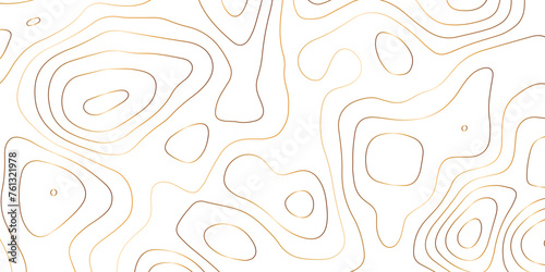 Abstract golden topography vector background. Topographic map. Geographic mountain relief. counter map golden wavy line paper textrue. grid curve line abstract vector illustration .