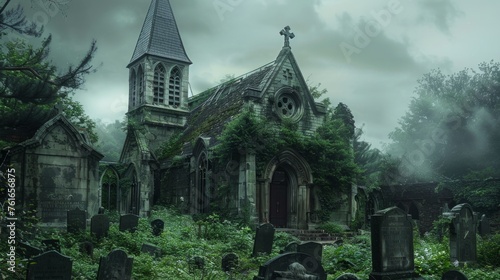 Nature's Sanctuary: The Apocalyptic Churchyard