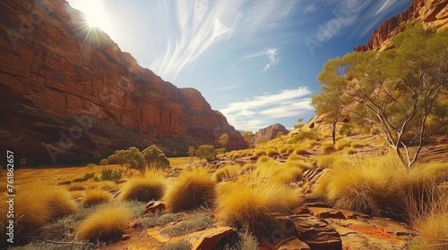 kings canyon, northern territory, australia