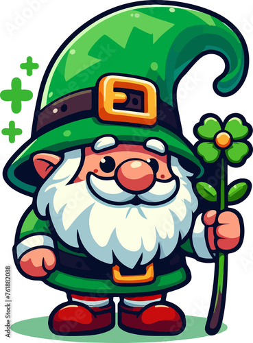 Luck Gnome, St Patrick Day PNG
