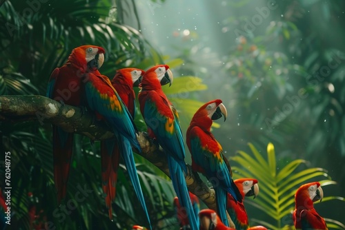 The Squawking Symphony of Macaws
