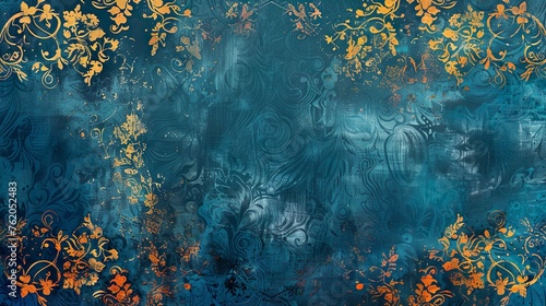 Batik texture with a hand-painted look and feel
