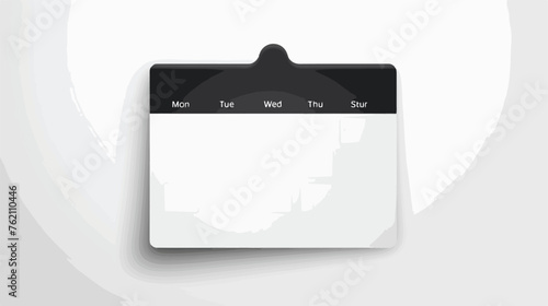 Transparent calendar icon png vector illustration 