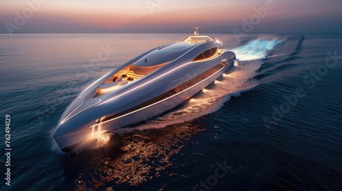 Electric luxury yachts with zero emissions