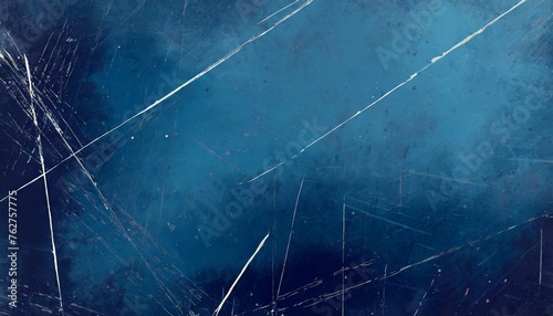 serene navy and blue background with scratches and marks
