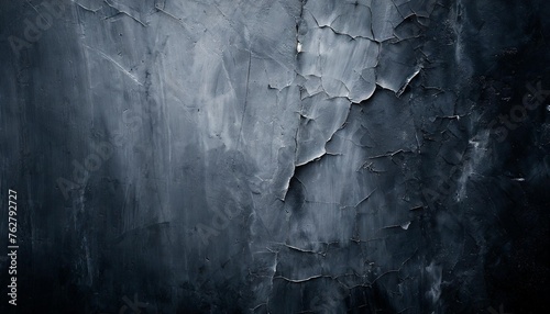 creepy background dark black cement concrete texture with scratches
