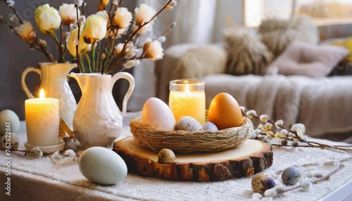 Generated image of hygge easter