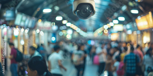  Camera for monitoring critical infrastructure such as streets, schools, squares, authorities ,CCTV Camera or surveillance operating on street and building at night. Neural network