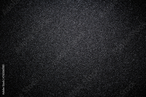 black sandpaper texture background..