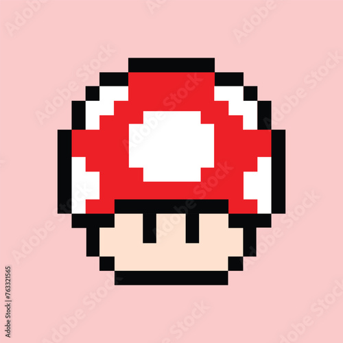 Super Mushroom Pixelation