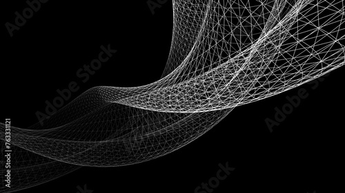 abstract geometric background 3d rendering