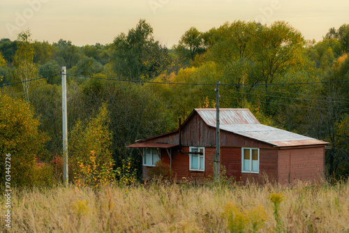 old dacha house in Russia