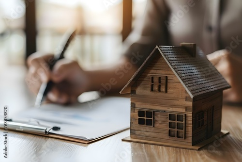 Reviewing Terms and Conditions for Property Agreement: Real Estate Agent and Client Collaboration. Concept Real Estate Agreement, Review Process, Agent-Client Collaboration, Terms and Conditions