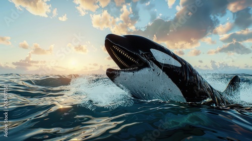 Killer Whale Attack: Killer whales are large and fierce predators. Has enormous strength Incidents of killer whales attacking humans can happen. 