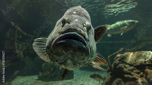The largest sea cichlid fish in the world 