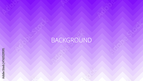 Violet and white zigzag background. Abstract banner with zig zag lines. Gradient blended chevron or herringbone 