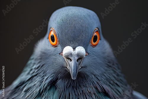 Ilustracja głowy gołębia
