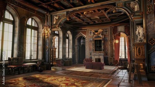 Exploring the Lavish Interiors of a 17th Century Princely Castle