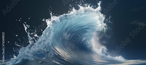 water splash waves, clear, fresh, aqua 100