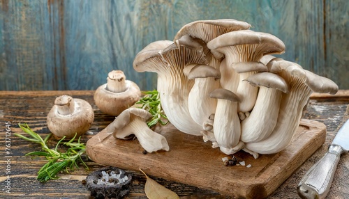 Oyster mushrooms - Pleurotus ostreatus