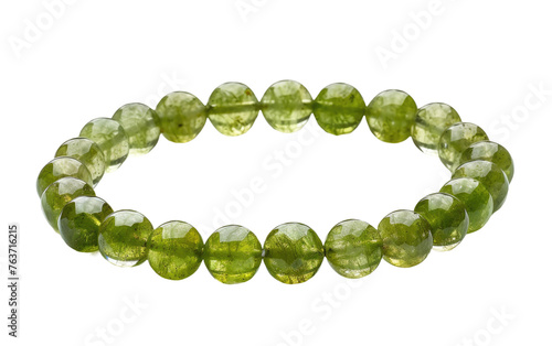 Brilliant Chrysoberyl Bracelet isolated on transparent Background